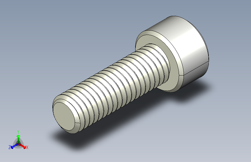 M8 x 1.25mm Thread 25mm LONG SOCKET HEAD CAP SCREW.IGS