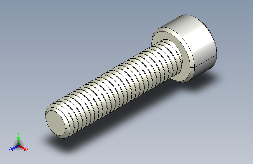 M8 x 1.25mm Thread 35mm LONG SOCKET HEAD CAP SCREW.IGS