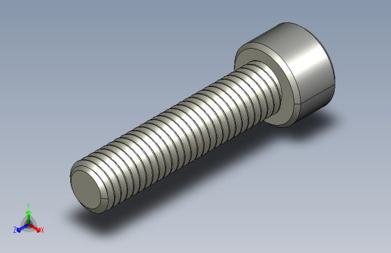 M8 x 1.25mm Thread 35mm LONG SOCKET HEAD CAP SCREW.STEP