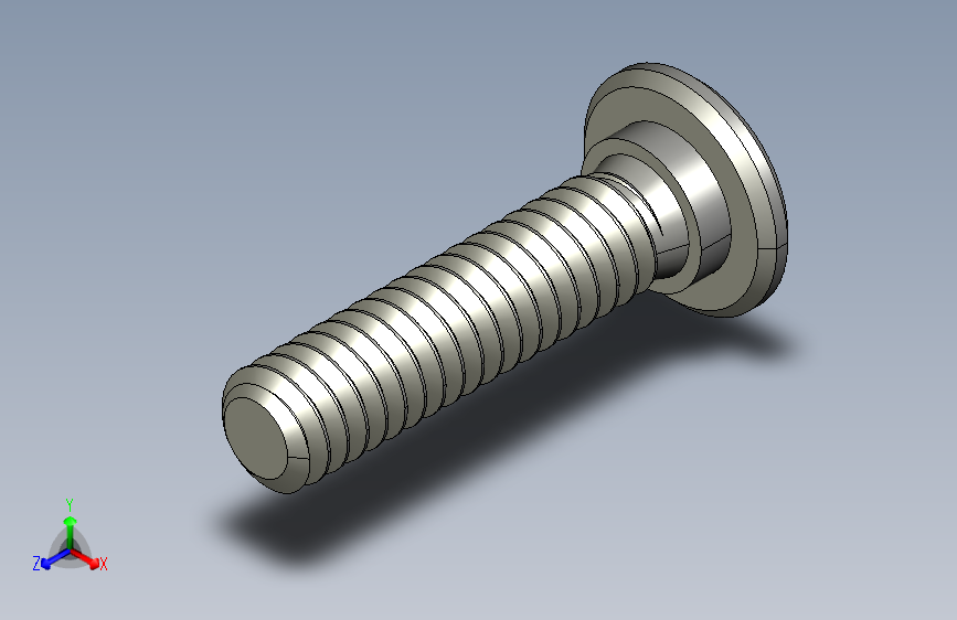 超薄型内六角螺钉-Ultra Low Profile Socket Head Screws 0.25-20 Thread Size 1 in Long.STEP