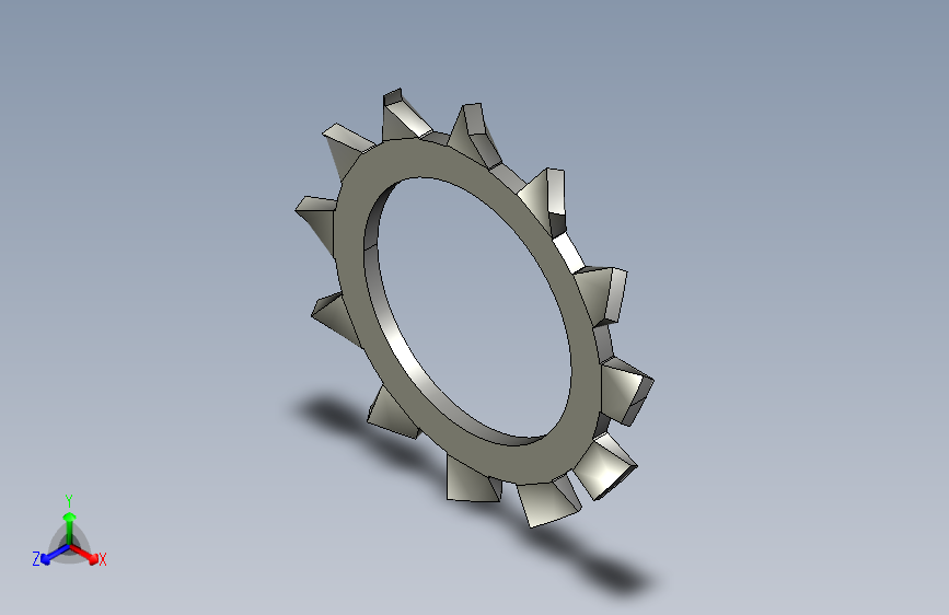 垫圈 外牙锁 公制-EXTERNAL TOOTH LOCK WASHER for M20 SCREW.STEP