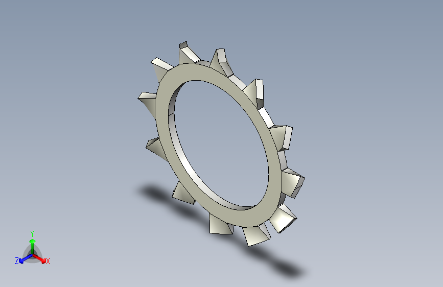 垫圈 外牙锁 公制-external_tooth_lock_washer_for_.prt.12