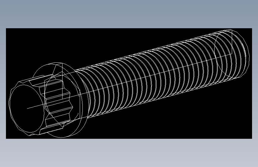法兰头螺钉-5-16in-24 1.5long 12-point screws.DWG
