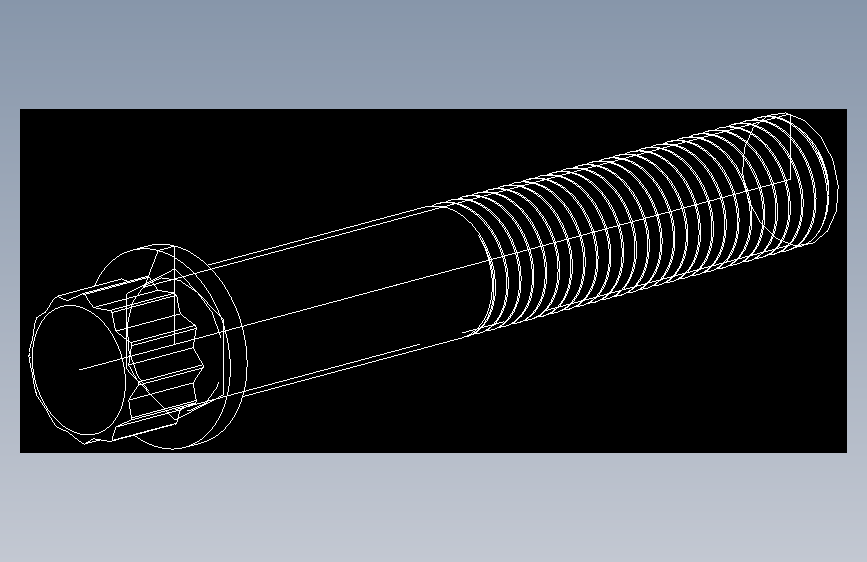 法兰头螺钉-5-16in-24 2long 12-point screws.DWG