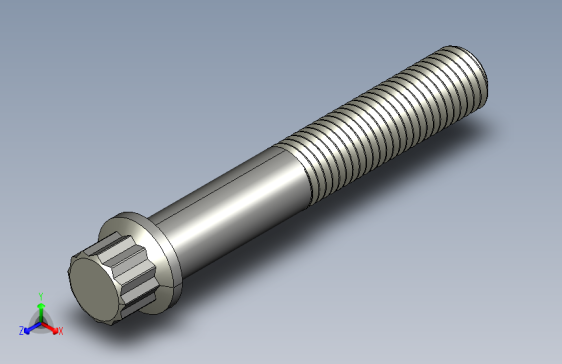 法兰头螺钉-5-16in-24 2long 12-point screws.STEP