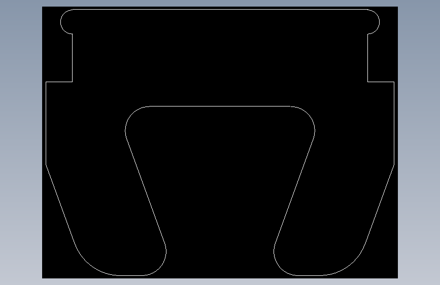 型材-BR 6 SLOT RUBBER INFILL PROFILE KJN542435.DXF