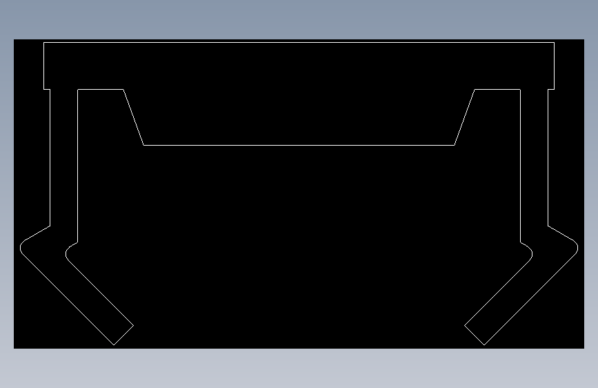 型材-BR 8 SLOT BLACK PP INFILL PROFILE KJN501962.DXF