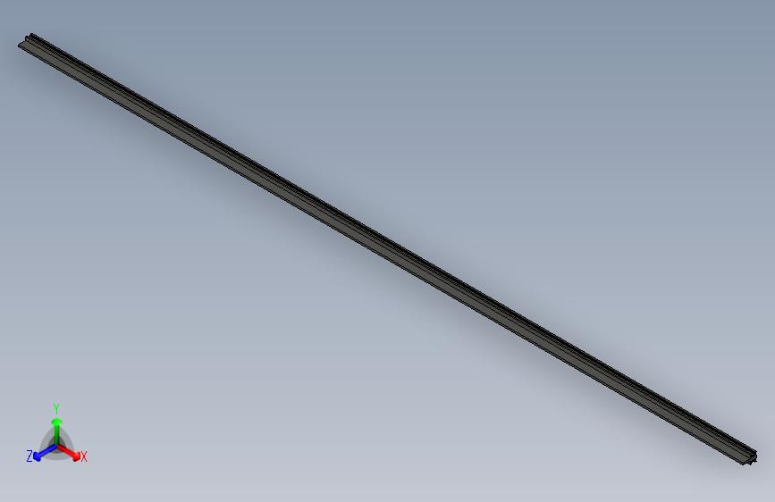 型材-BR 8 SLOT BRUSH STRIP KJNSTRIP8.STEP