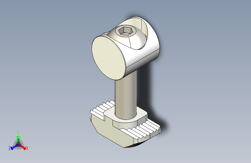 型材-BR 8 SLOT SINGLE BOLT CONNECTOR 3842535617