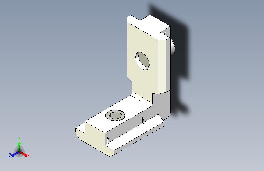 型材-BR 10-10 INNER BRACKET KJN535572