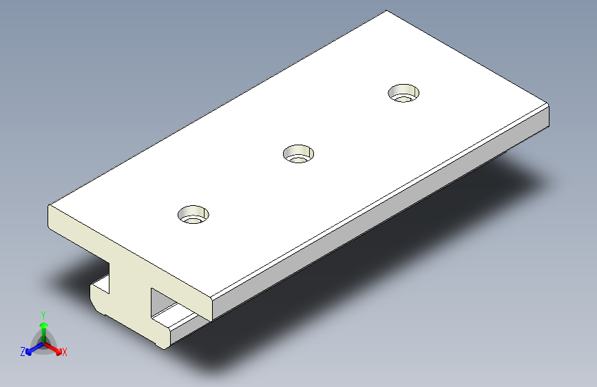 型材-BR 10MM FLAT-TEE SLIDER KJN530329
