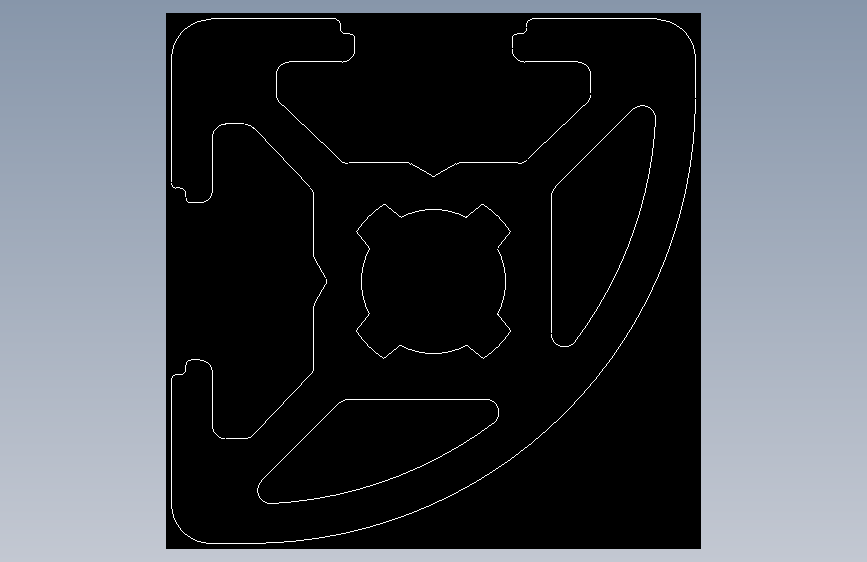 型材-BR 20X20R KJN992890.DXF