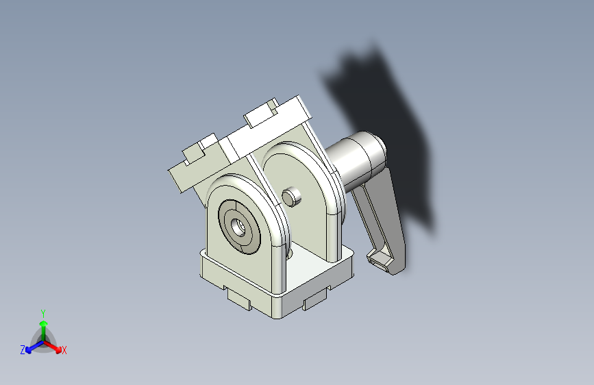 型材-BR 30X30 PIVOT JOINT WITH LEVER KJN502683L