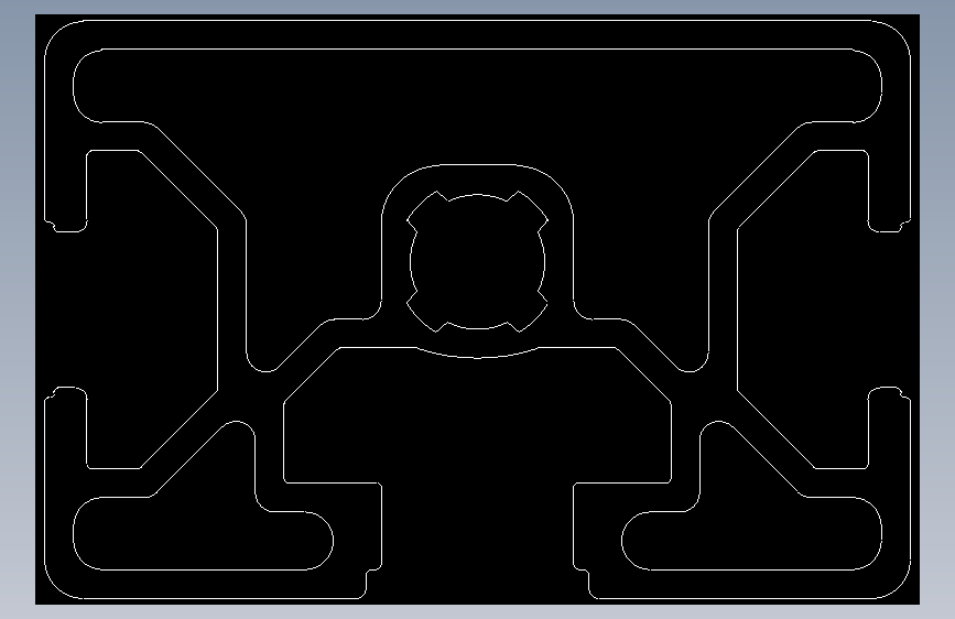 型材-BR 30X45 3842992430.DXF
