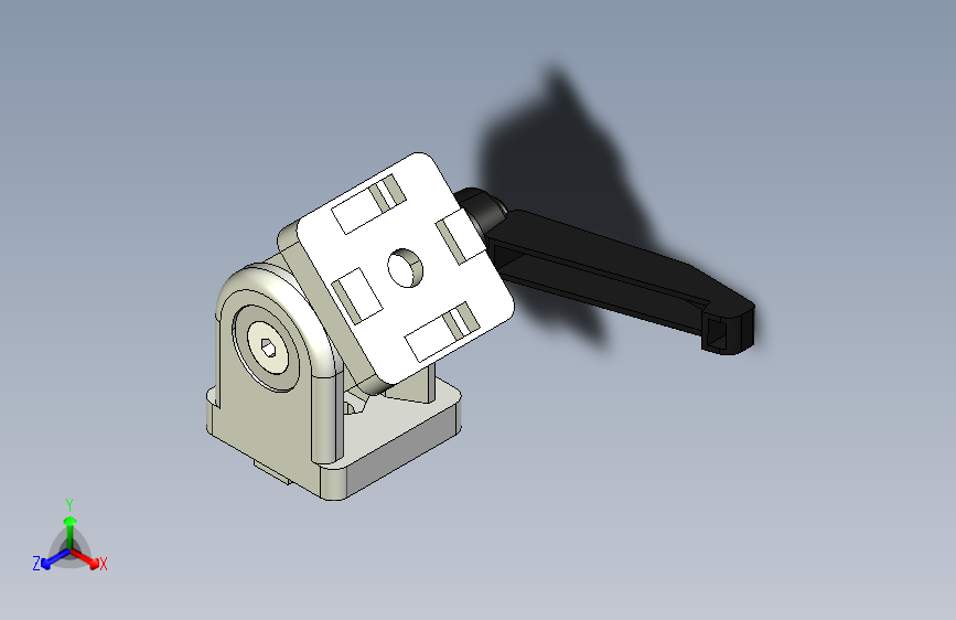 型材-BR 40X40 PIVOT JOINT WITH LEVER KJN532235L 