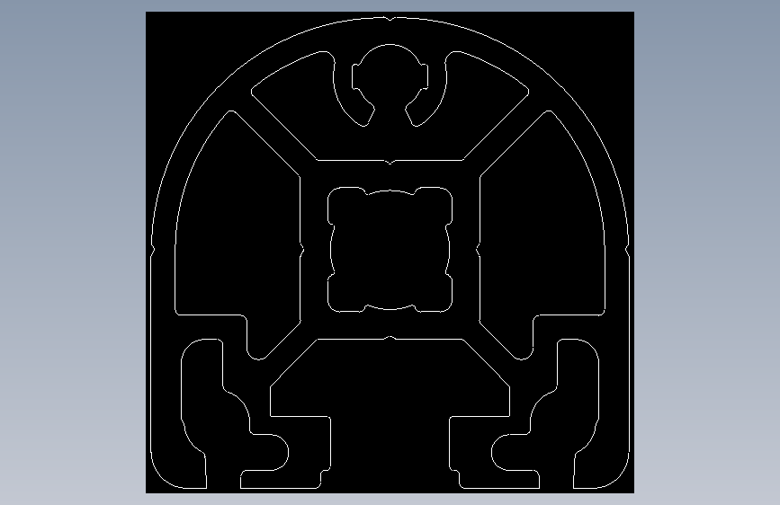 型材-BR 40X40HR 3842993256.DXF