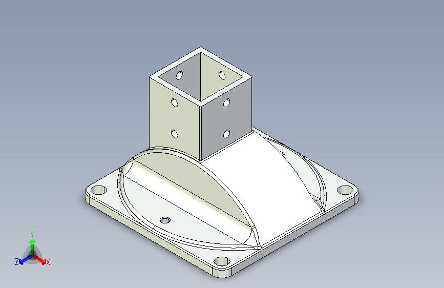 型材-BR 45X45 FLOOR MOUNT BASE KJN45BASE