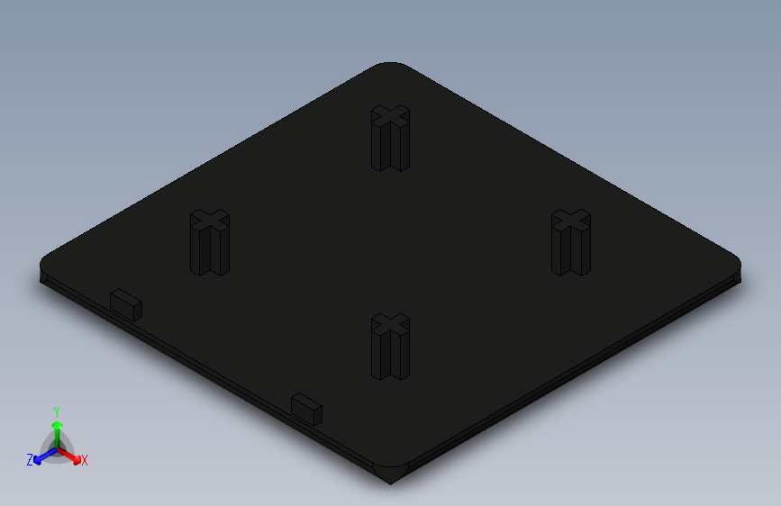 型材-BR 80X80 COVER CAP KJN529039