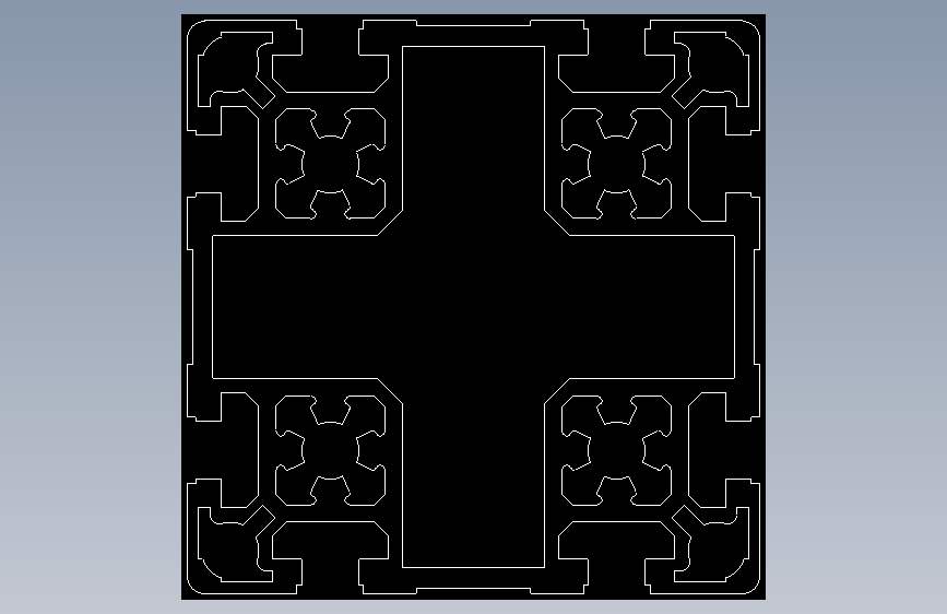 型材-BR 100X100L 3842993171.DXF