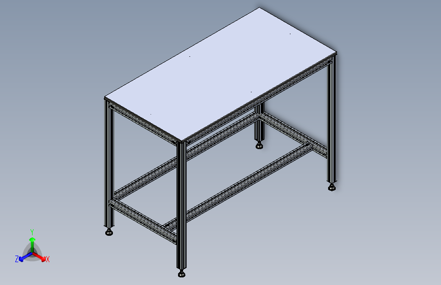 型材-BR 1200X600X900 BENCH RENDER 3842000001