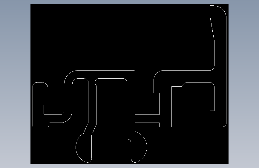 型材-BR PROTECTIVE PANE PROFILE PART A 3842524025.DXF
