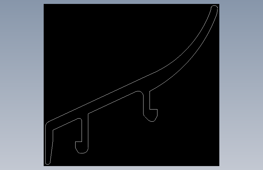 型材-BR PROTECTIVE PANE PROFILE PART D 3842529762.DXF