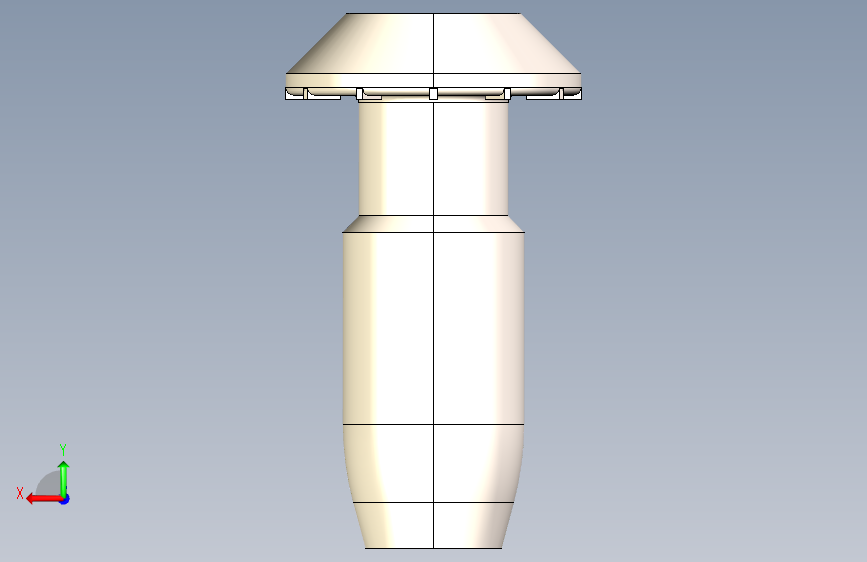 型材-BR S12 CORE SCREW KJN530236 背面视图