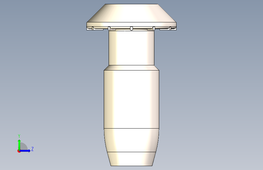 型材-BR S12 CORE SCREW KJN530236 左侧视图