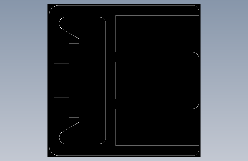 型材-BR SLIDING DOOR PROFILE 3842990115.DXF