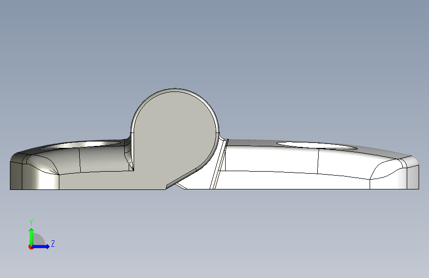 型材-KJN 25-40 DETACHABLE COMBI HINGE LEFT 095K2540L00 左侧视图