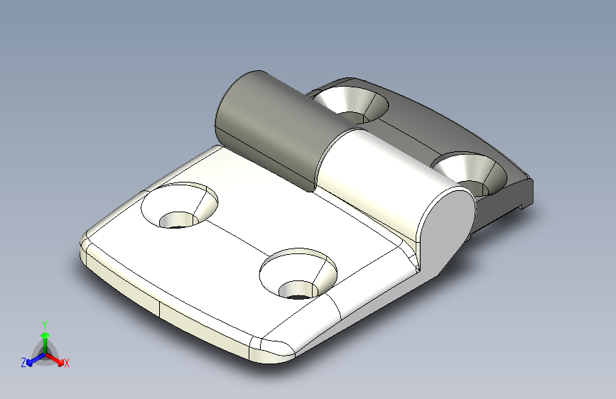 型材-KJN 25-45 DETACHABLE COMBI HINGE LEFT 095K2545L00