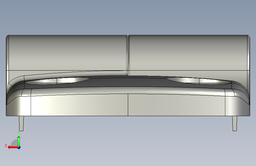 型材-KJN 30-30 DETACHABLE COMBI HINGE RIGHT 095K3030R00 背面视图