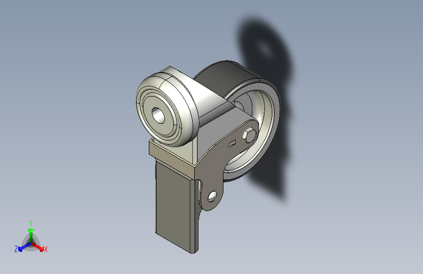 型材-KJN 50 GREY M10 50MM WHEEL