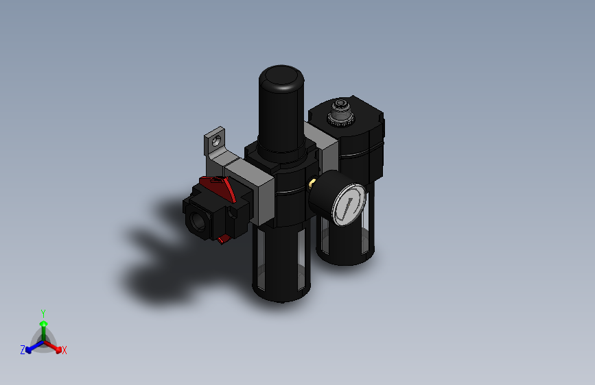 KIT FILTRO REGULADOR LUBRIF. DRENO AUTO 1-2 (BL74-XXX)