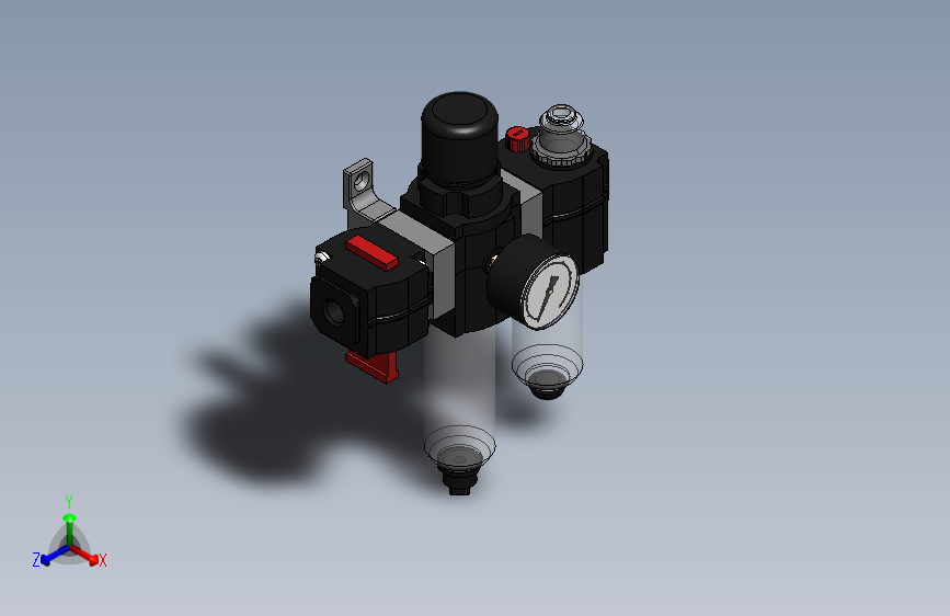 KIT FILTRO REGULADOR LUBRIF. DRENO AUTO 1-4 (BL72-XXX)