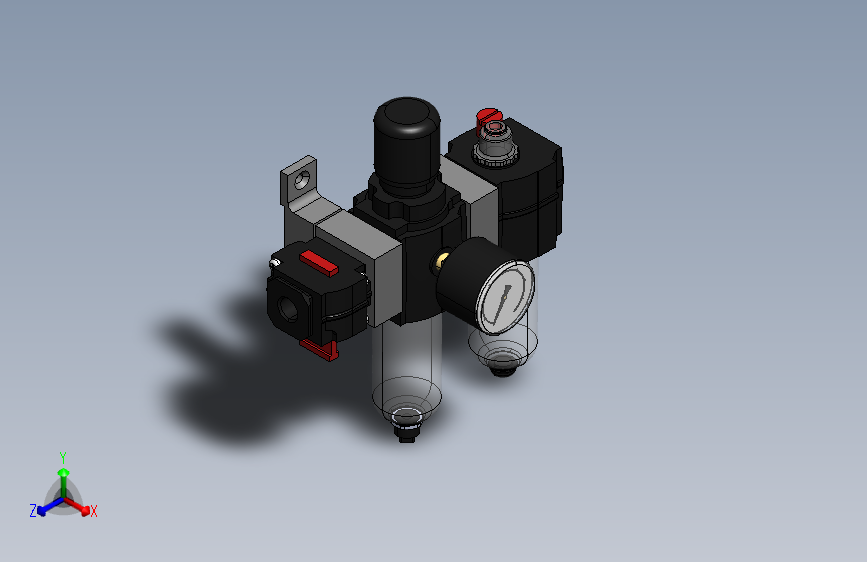 KIT FILTRO REGULADOR LUBRIF. DRENO AUTO 3-8 (BL73-XXX)