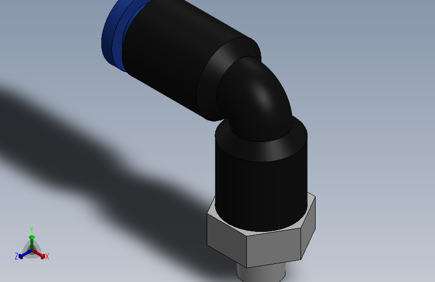 Ø4 x M5 COTOVELO 90° MACHO GIRAT. (C02470405)