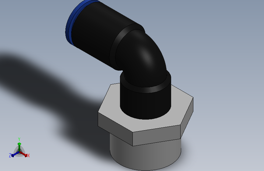 Ø6 x 3-8G COTOVELO 90° MACHO GIRAT. (C02470638)