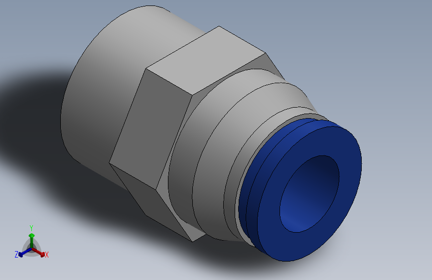 Ø8 x 3-8G - CONEXÃO RETA (C02250838)