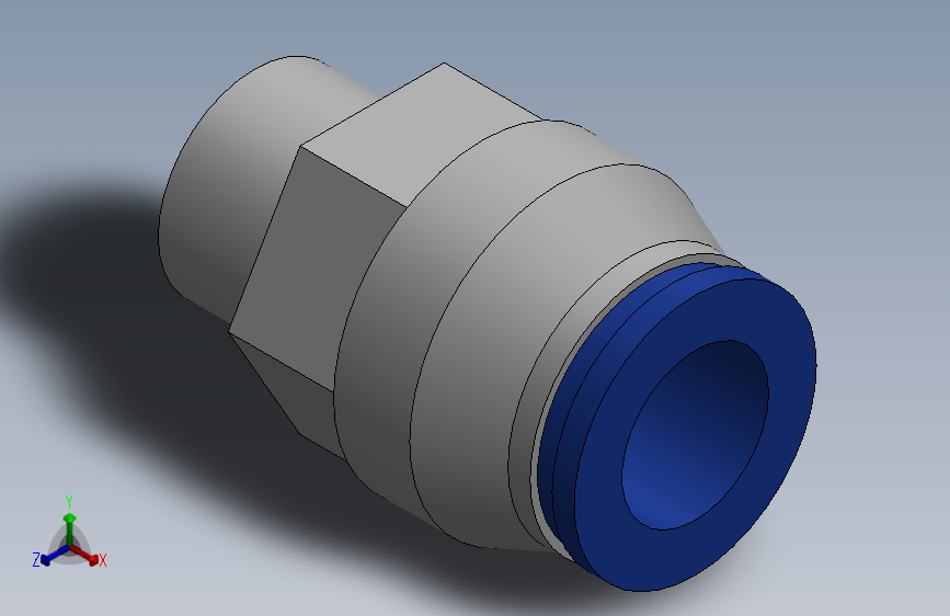 Ø10 x 1-4G - CONEXÃO RETA (C02251028)