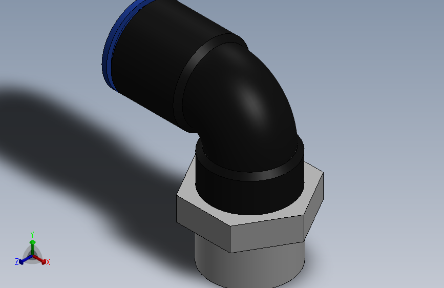 Ø10 x 3-8G COTOVELO 90° MACHO GIRAT. (C02471038)