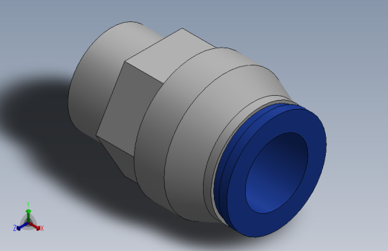Ø12 x 3-8G - CONEXÃO RETA (C02251238)