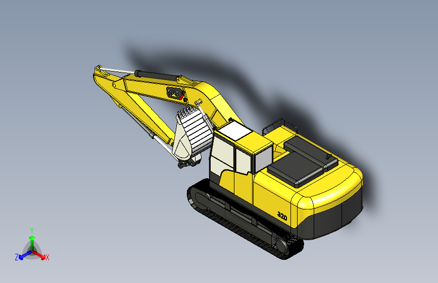 Pelleteuse 卡特彼勒挖掘机320 CAT