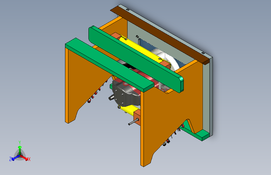 带升降机的桌面CNC