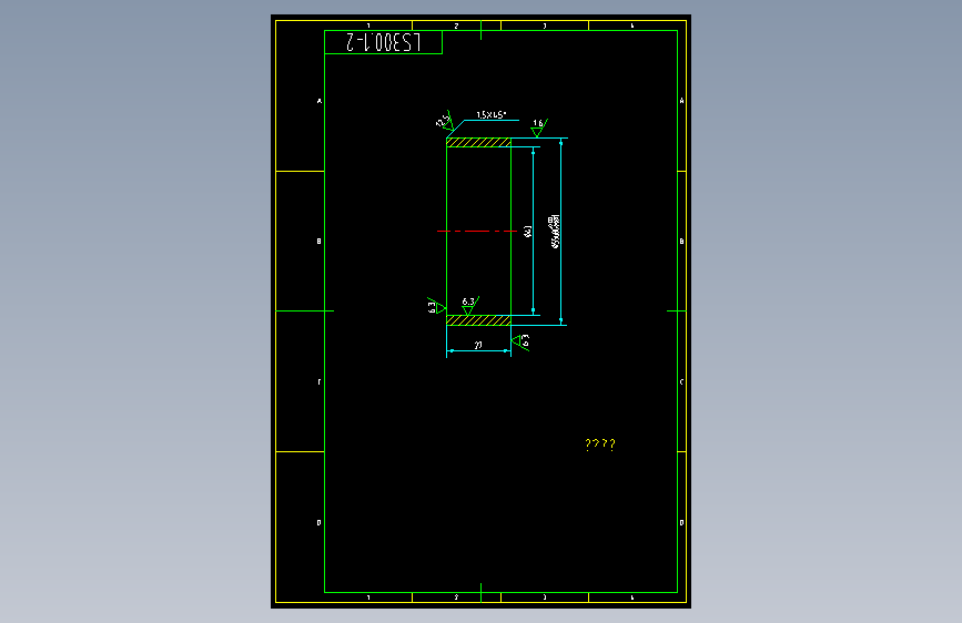 LS300螺旋输送机2D图纸  机械设计CAD图纸DWG图纸2D图纸