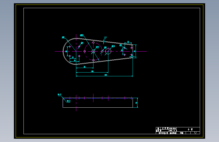 四自由度的工业机器人CAD全套图纸  机械设计CAD图纸DWG图纸2D图纸