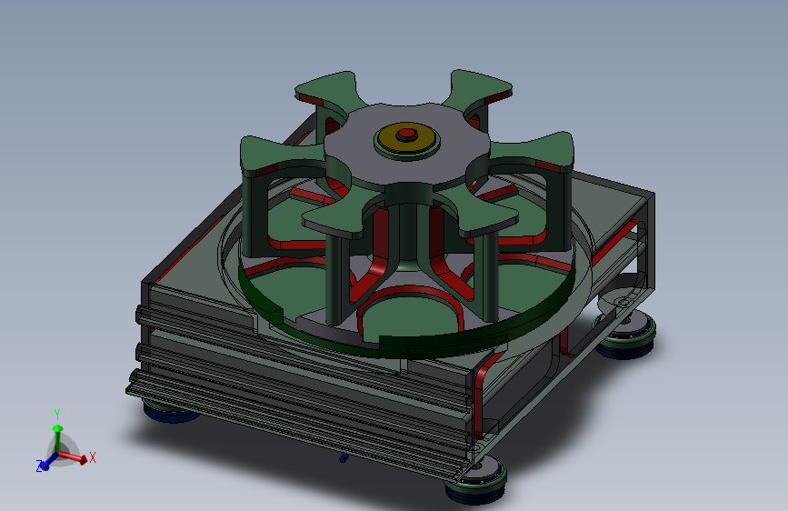 槽轮机构 3D模