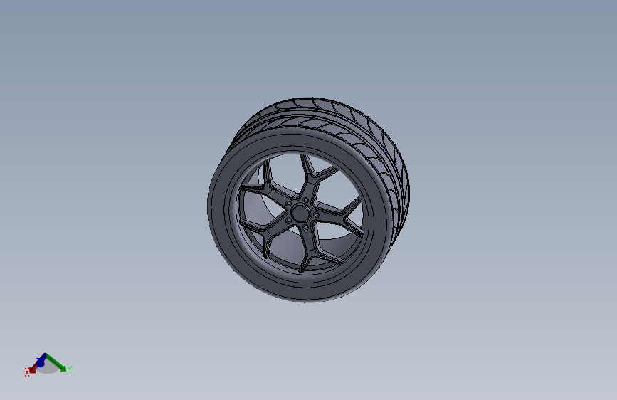 车轮 3D模型