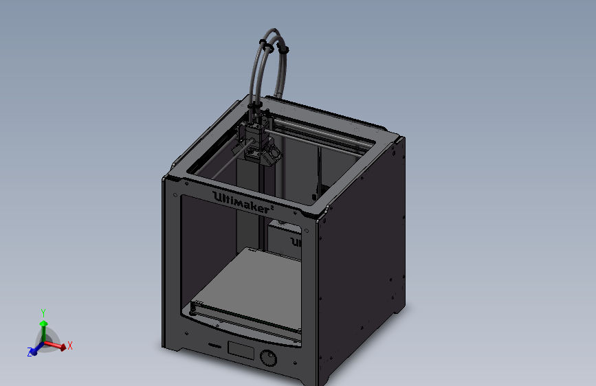 3D打印机全套细节图纸3D模型