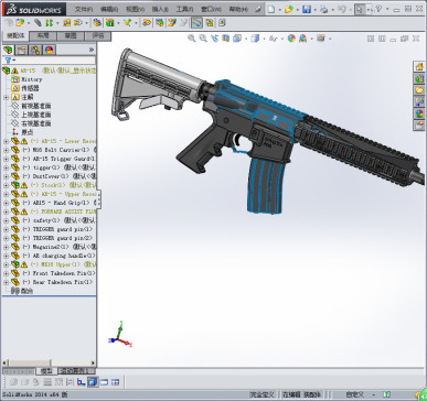 AR-15步枪